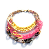 MPR x IMAGINARIUM: Pastel Peach + Yellow Pearl Pastiche Necklace