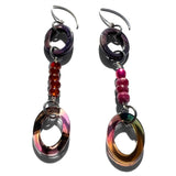 MPR x THE IMAGINARIUM: Pearl Ruby Garnet Fiery Drop Earrings