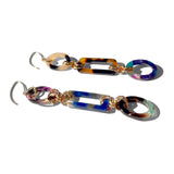MPR x THE IMAGINARIUM: Multi-Color Triple Link Earrings