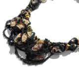 MPR x THE IMAGINARIUM: Druzy Black + Gold Chain Necklace