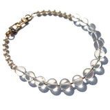 MPR x IMAGINARIUM: Clear Quartz Spheres + Pearl Mix Necklace