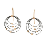 Grad Circle Hook Earrings