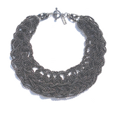 Sea Change Crochet Collet Necklace