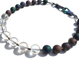 MPR x IMAGINARIUM: Lava Druzy Quartz + Iridescence Mix Necklace