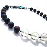 MPR x IMAGINARIUM: Lava Druzy Quartz + Iridescence Mix Necklace