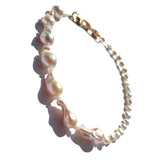 MPR x IMAGINARIUM: White Baroque Pearl Mix #2 Necklace