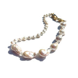 MPR x IMAGINARIUM: White Baroque Pearl Mix #2 Necklace