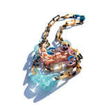 MPR x IMAGINARIUM: Smoky Blue + Tortoise Pastiche Necklace