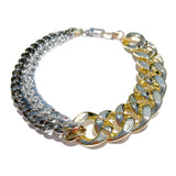 MPR x IMAGINARIUM: Bubble Chain Tri-Tone Mixed Scale Necklace