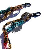 MPR x THE IMAGINARIUM: Multi-Color + Golds Chain Links on Black Necklace