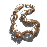 MPR x THE IMAGINARIUM: Rose Gold Chain on White Links Necklace
