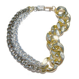 MPR x IMAGINARIUM: Bubble Chain Tri-Tone Mixed Scale Necklace