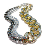 MPR x IMAGINARIUM: Bubble Chain Tri-Tone Mixed Scale Necklace