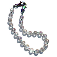 MPR x IMAGINARIUM: Clear Quartz Spheres + Iridescent Hematite Mix Necklace