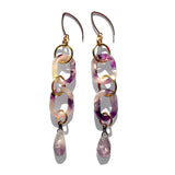 MPR x THE IMAGINARIUM: Opalescent Amethyst Double Drop Briolette Earrings