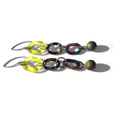 MPR x THE IMAGINARIUM: Iridescent Druzy Quartz Triple Drop Earrings