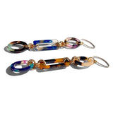 MPR x THE IMAGINARIUM: Multi-Color Triple Link Earrings