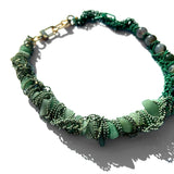 MPR x THE IMAGINARIUM: Rough + Sphere Green Gems Necklace