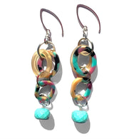 MPR x THE IMAGINARIUM: Tropical Turquoise Double Drop Earrings