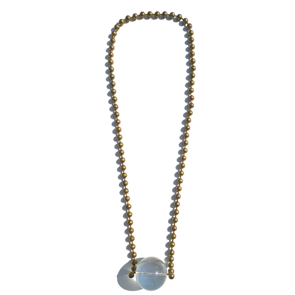 ★PEARLY MORE★ Ball and Ball Magnet Star Necklace Magnets Star Necklace /Pearl - KNOWHOW