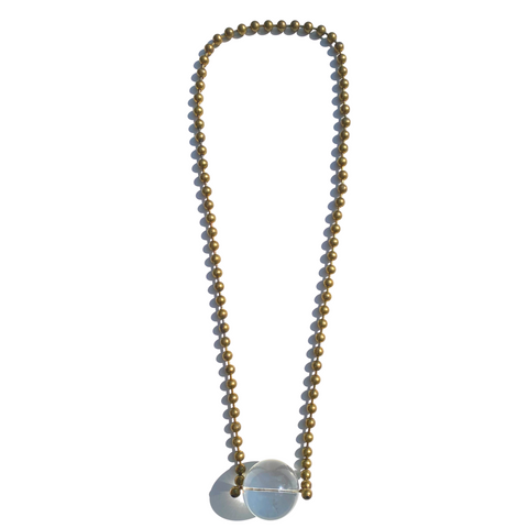 Sea Change Crystal Ball Necklace