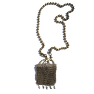 Sea Change Pearl Tassel Purse