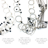 Line Segments Hook Earrings
