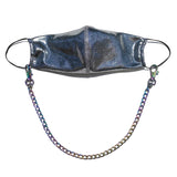 Sea Change Chain Mask Holder Necklace- Rainbow Chain