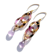 MPR x THE IMAGINARIUM: Amethyst + Tortoise Earrings