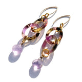 MPR x THE IMAGINARIUM: Amethyst + Tortoise Earrings