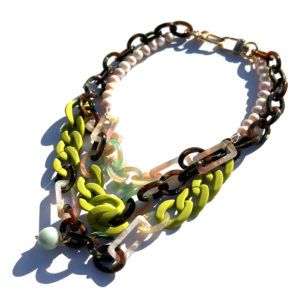 MPR x THE IMAGINARIUM: Hidden Chrysoprase Necklace – Meghan Patrice Riley