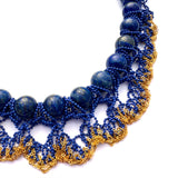 MPR x THE IMAGINARIUM: Lapis + Crochet Chain Mix Necklace