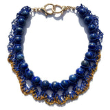 MPR x THE IMAGINARIUM: Lapis + Crochet Chain Mix Necklace