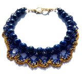 MPR x THE IMAGINARIUM: Lapis + Crochet Chain Mix Necklace