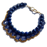 MPR x THE IMAGINARIUM: Lapis + Crochet Chain Mix Necklace