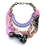 MPR x THE IMAGINARIUM: Purple + Splatter Pastiche Necklace