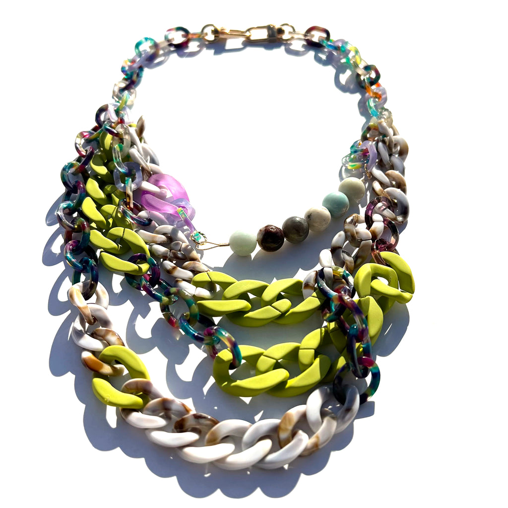 MPR x THE IMAGINARIUM: Safari Chrysoprase Necklace – Meghan Patrice Riley