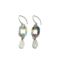 MPR x IMAGINARIUM: Aquamarine Little Drop Chain Earrings