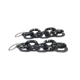 MPR x THE IMAGINARIUM: Bubble Black Splatter 5 Chain Earrings