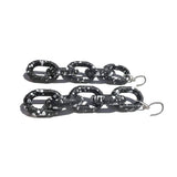 MPR x THE IMAGINARIUM: Bubble Black Splatter 5 Chain Earrings