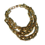 MPR x THE IMAGINARIUM: Woven Chain Link Triple Chain Necklace