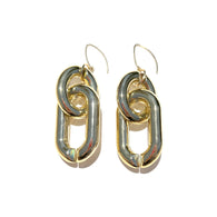 MPR x IMAGINARIUM: Bubble Oval Deco Gold Earrings