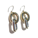 MPR x THE IMAGINARIUM: Bubble Oval Deco Gold+Silver Earrings