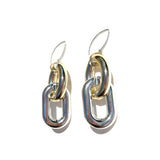 MPR x THE IMAGINARIUM: Bubble Oval Deco Gold+Silver Earrings