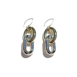 MPR x THE IMAGINARIUM: Bubble Oval Deco Gold+Silver Earrings