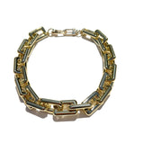 MPR x IMAGINARIUM: Bubble Chain Rectangle Gold Necklace