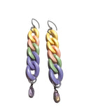 MPR x THE IMAGINARIUM: Curb Chain Pastel Amethyst Earring