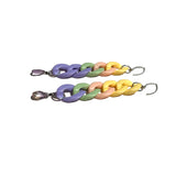 MPR x THE IMAGINARIUM: Curb Chain Pastel Amethyst Earring