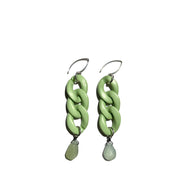 MPR x IMAGINARIUM: Mint Curb Chain + Aquamarine Earrings