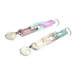 MPR x THE IMAGINARIUM: Ocean Marble + Aquamarine Drop Earrings